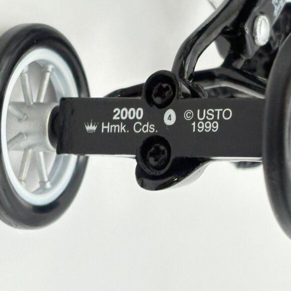 Hallmark Keepsake Christmas Ornament Hopalong Cassidy Velocipede Tricycle - Picture 7 of 12